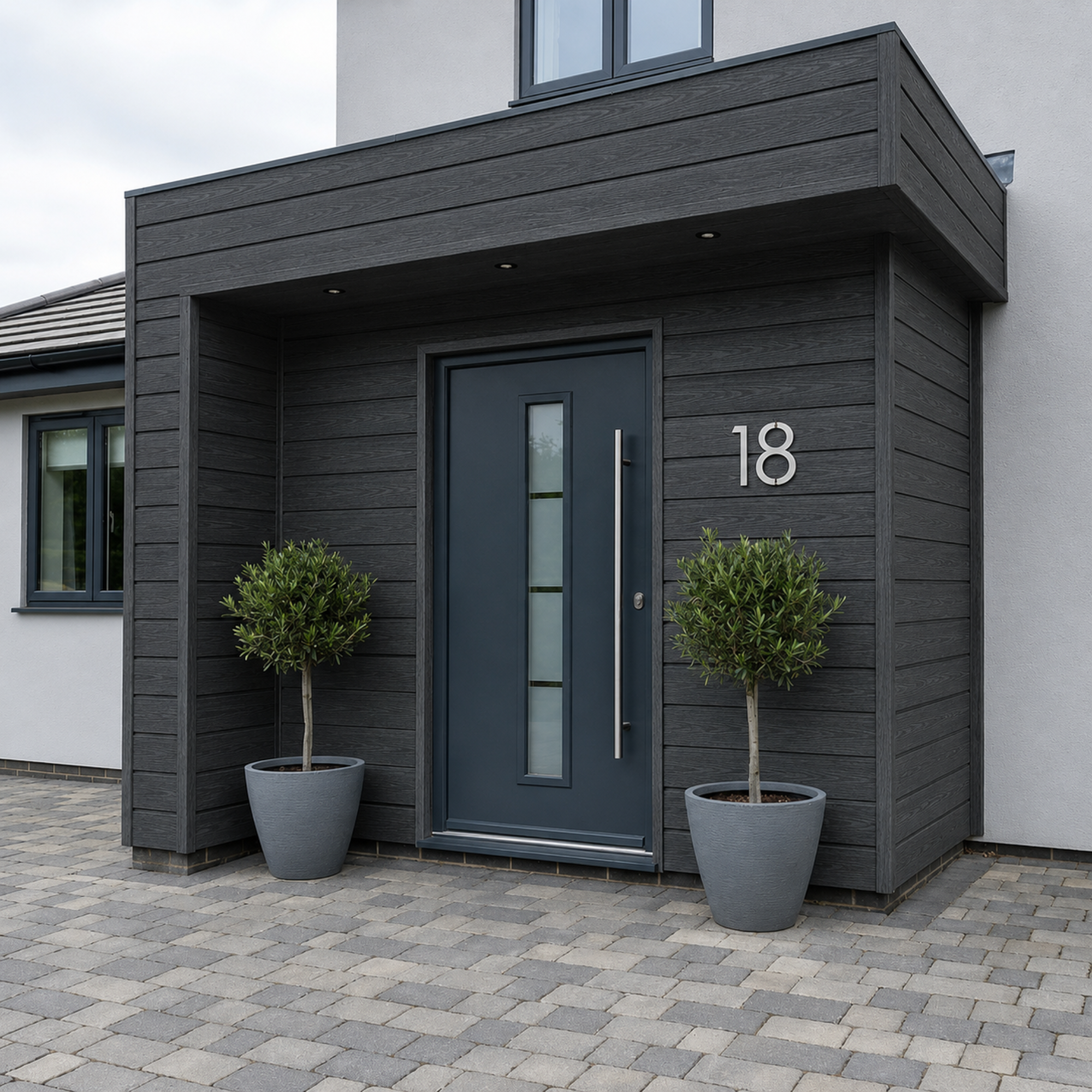 Dark Grey Cladding