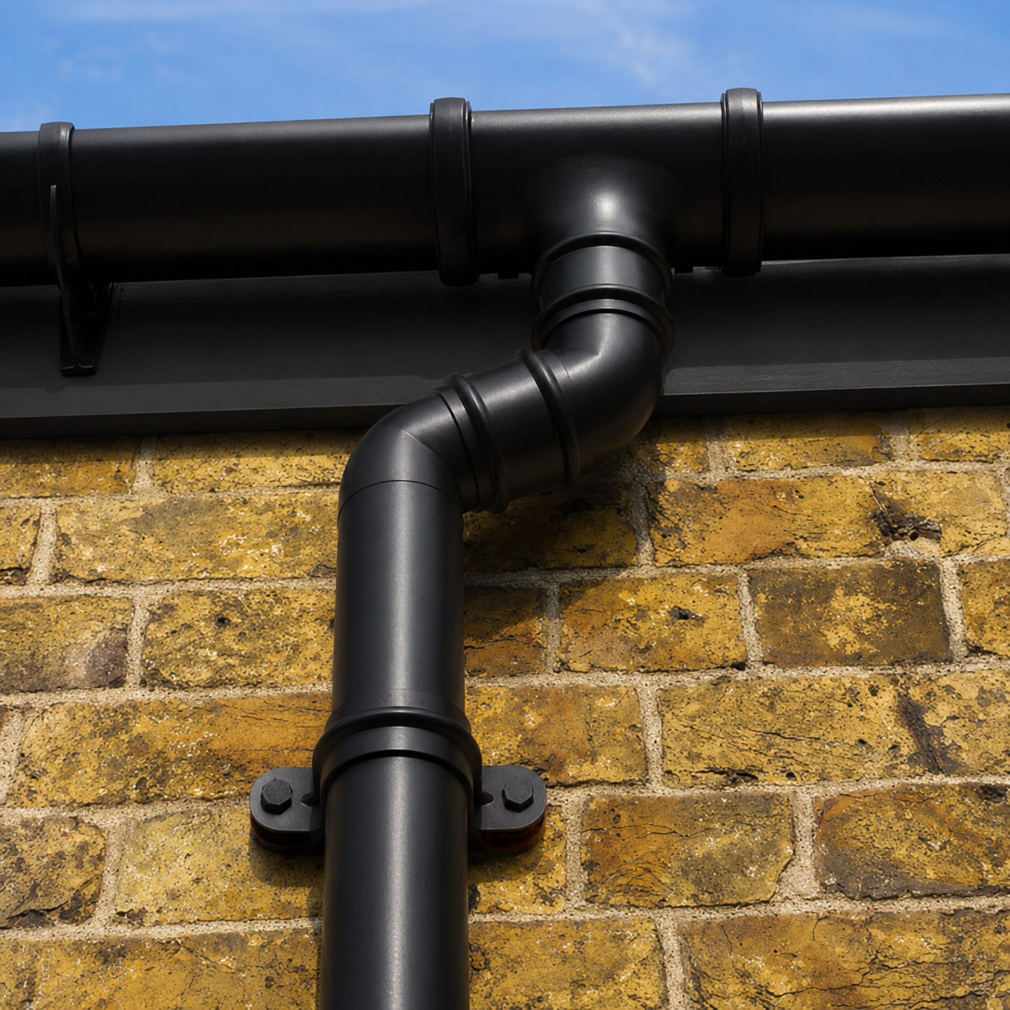 BLACK DEEPFLOW GUTTER
