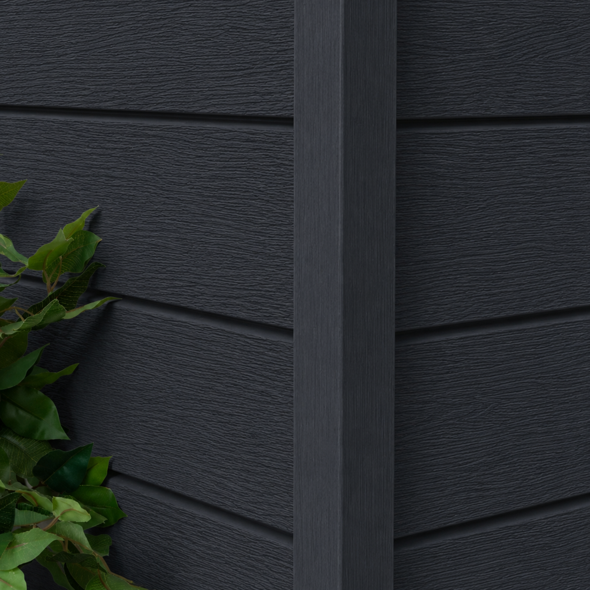 DARK GREY EMBOSSED 300MM DOUBLE SHIPLAP