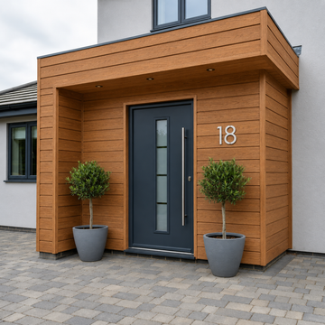 Light Oak Cladding