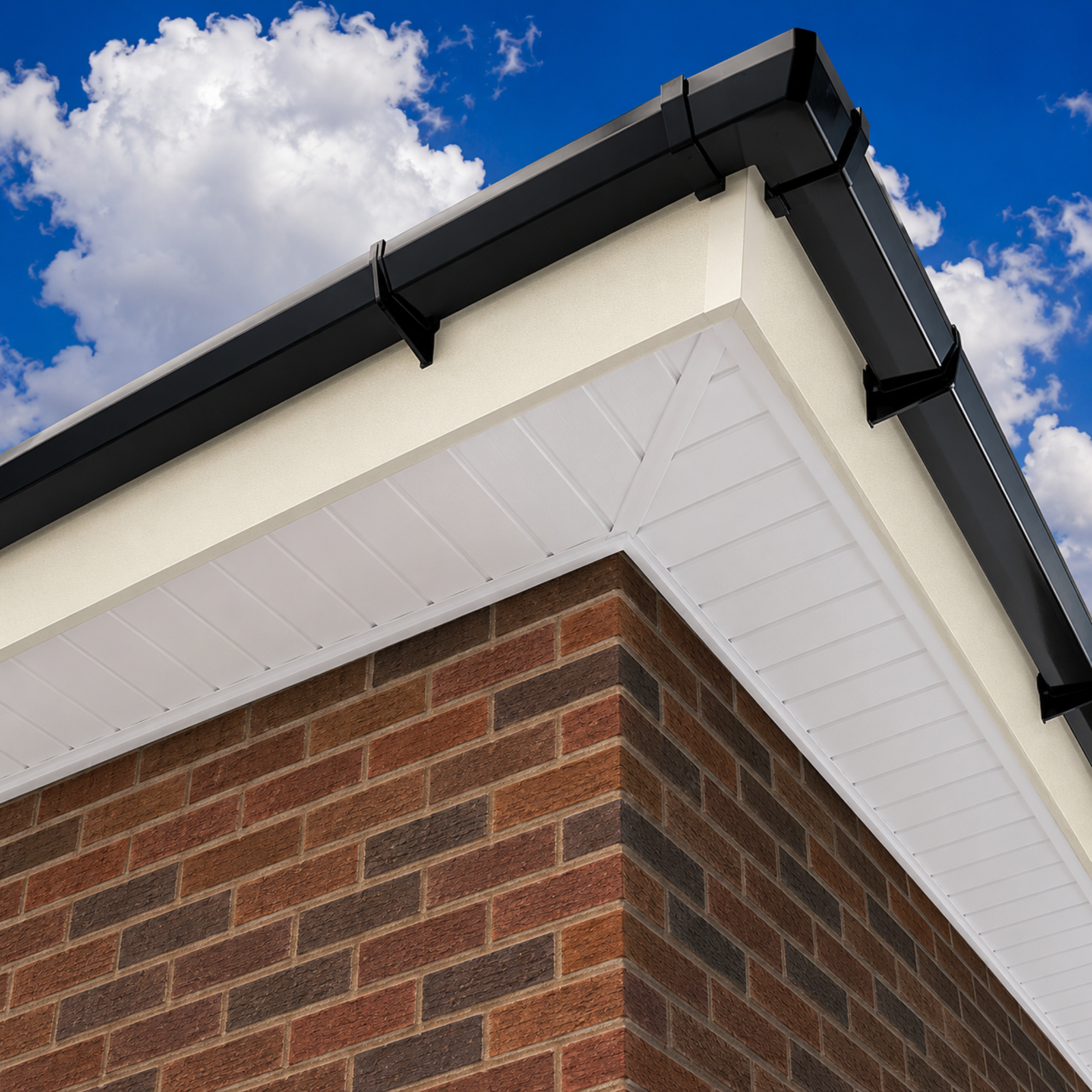 CREAM SOFFIT & FASCIA BOARD
