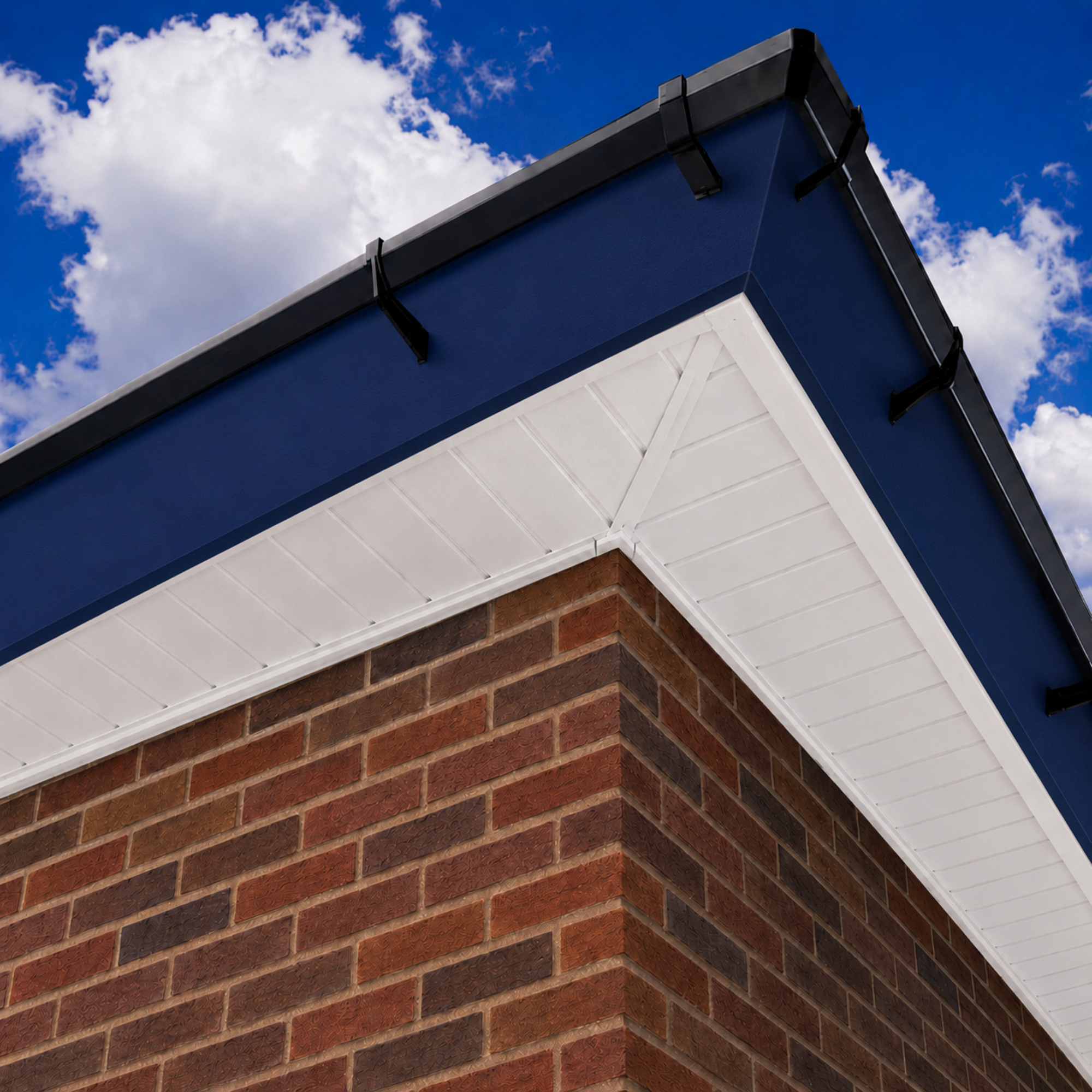 BLUE SOFFIT & FASCIA BOARD