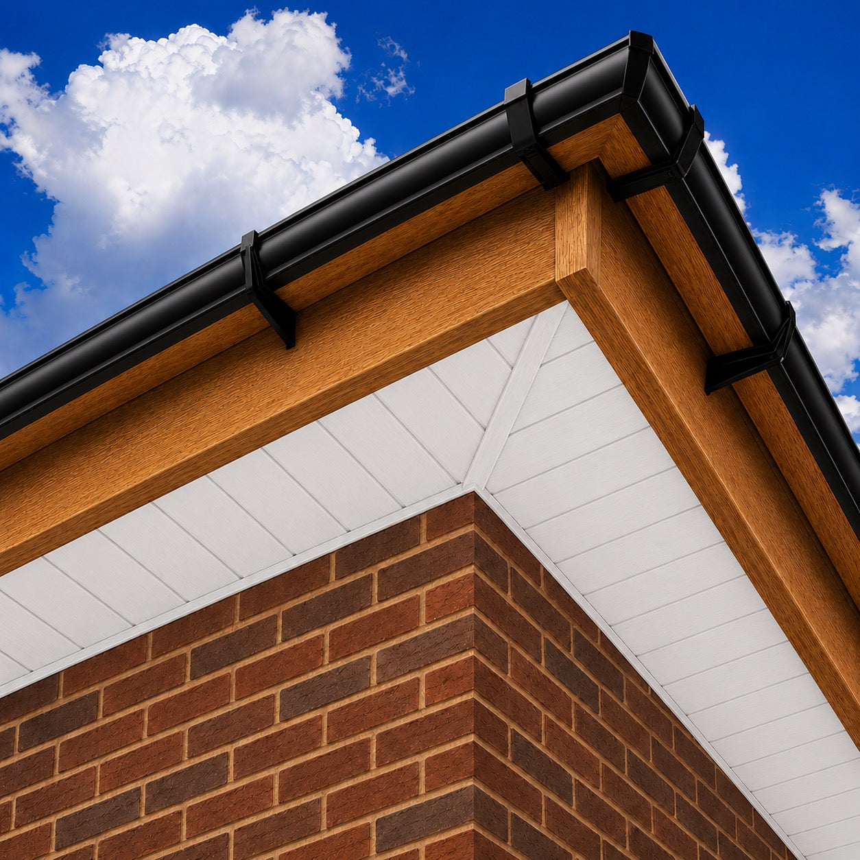 LIGHT OAK SOFFIT & FASCIA BOARD