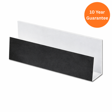 Black Ash uPVC Cladding U-Trim Edge Trim 5m