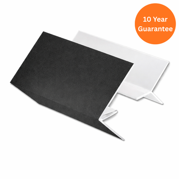 Black Ash 2-Part External Corner Cladding Trim 5m