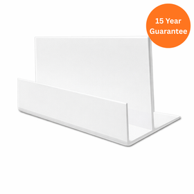 White uPVC Universal Cladding Starter Trim 5m Base Trim
