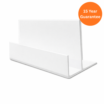 White uPVC Universal Cladding Starter Trim 5m Base Trim