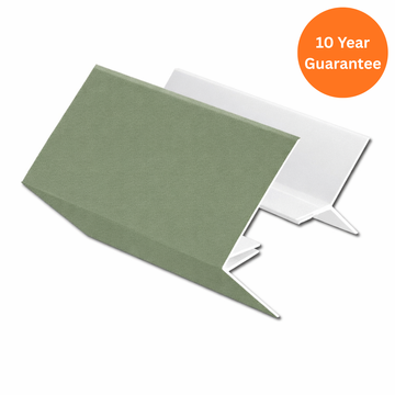 Chartwell Green uPVC 2-Part External Corner Cladding Trim 5m
