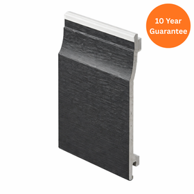 Anthracite Grey Woodgrain uPVC Shiplap Cladding 150mm x 5m