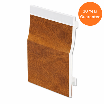 Light Oak 150mm Shiplap uPVC Cladding Board