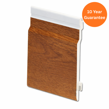 Light Oak Open V uPVC Cladding Board 100mm x 5m