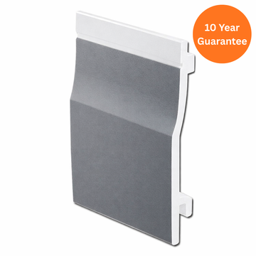 Slate Grey Smooth 150mm uPVC Shiplap Cladding Board 5m