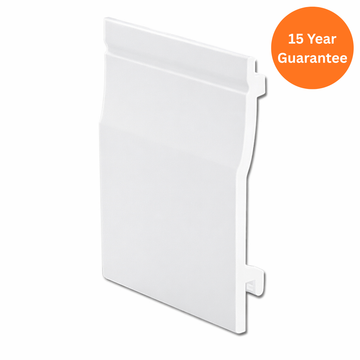 White uPVC Shiplap Cladding 150mm Exterior Wall Panel