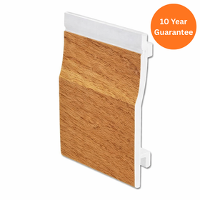 Irish Oak Shiplap Cladding 150mm 5m Woodgrain uPVC Board