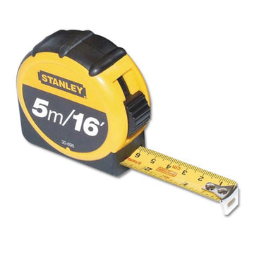 Stanley 5m Tape Measure – Durable Metric Measuring Tool