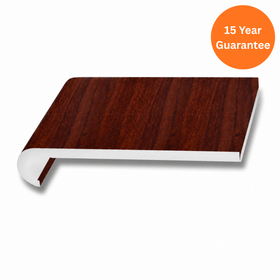 Rosewood Bullnose Windowboard uPVC Interior Window Sill Board