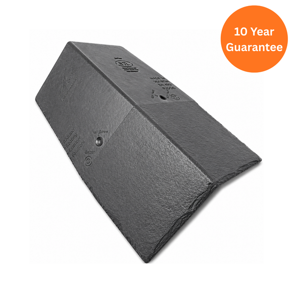 Britmet LiteSlate Ridge Tile Amethyst – Lightweight Composite Roof Ridge Tile 444mm