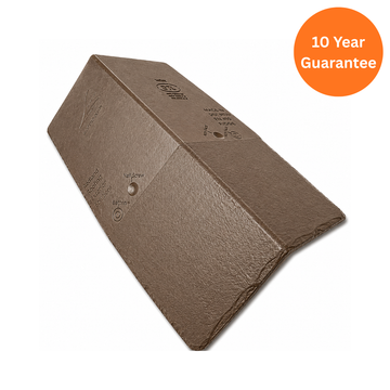 Britmet LiteSlate Ridge Tile Oak – Lightweight Composite Roof Ridge Tile 444mm