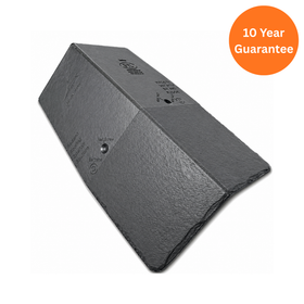 Britmet LiteSlate Ridge Tile Slate Grey – Lightweight Composite Roof Ridge Tile 444mm