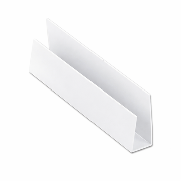 White Hollow Soffit J-Trim