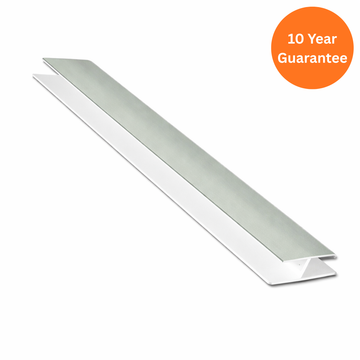 Agate Grey uPVC Soffit H-Trim 5m Joining Trim