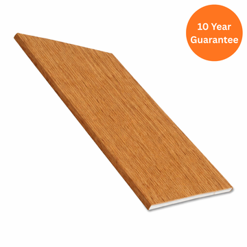 9mm Irish Oak uPVC Soffit Board 5m Roofline Board
