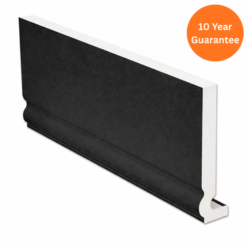 16mm Black Ash Ogee Fascia Board uPVC Replacement Roofline Board – 5m