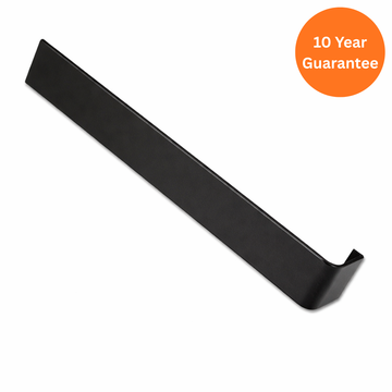 300mm Black Ash Square Fascia Joint uPVC Roofline Trim