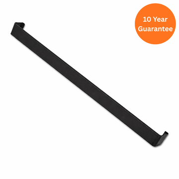 500mm Black Ash Double Ended Square Fascia Joint uPVC Trim
