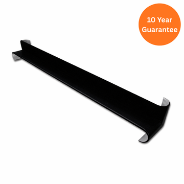 500mm Bullnose Fascia Internal Corner Joint Black Ash uPVC