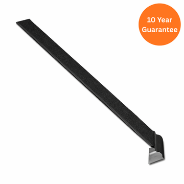 300mm Ogee Replacement Fascia Joint Black Ash uPVC Roofline Trim