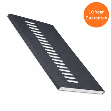 9mm Anthracite Grey Vented Soffit Board uPVC Roofline Panel RAL 7016