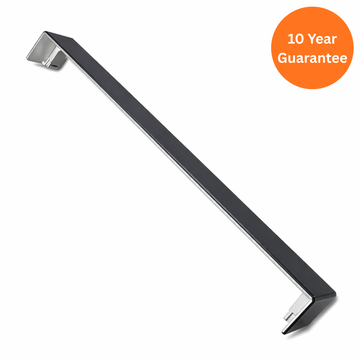 Anthracite Grey Woodgrain Square Fascia Joint 500mm Double Ended uPVC RAL 7016