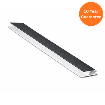 Soffit H-Trim Dark Grey