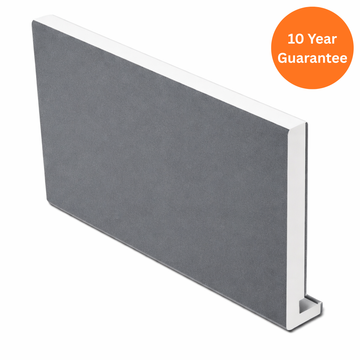 16mm Square Replacement Fascia Board Slate Grey Smooth uPVC RAL 7015