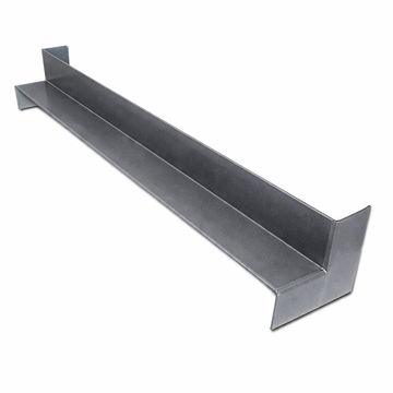 Slate Grey Smooth uPVC Square Fascia External Double Ended Corner 500mm RAL 7015