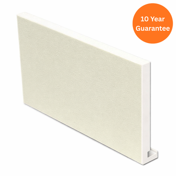 Cream uPVC Square Fascia Board 16mm x 5m Roofline Board