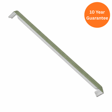 500mm Chartwell Green uPVC Square Fascia Double Ended Joint Trim