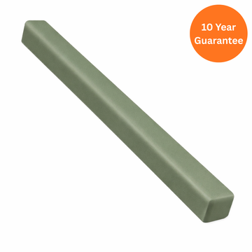 500mm Chartwell Green uPVC Square Fascia External Double Ended Corner