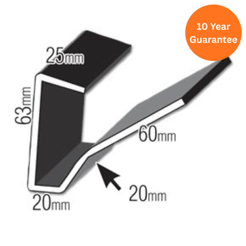 Continuous Dry Verge Type S 5m