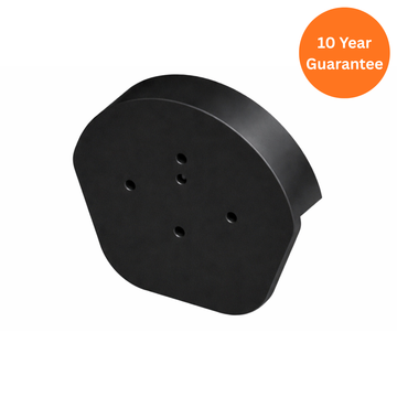 AMBI Dry Verge End Cap Round Black