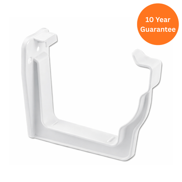 White Ogee Gutter Fascia Bracket uPVC Gutter Support Clip