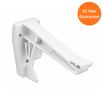 Hi-Cap Top Hung White uPVC Gutter Fascia Bracket