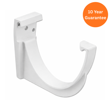 Hi-Cap White uPVC Gutter Fascia Bracket for Rainwater Systems
