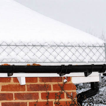 2m Galvanised Snow Guard for Roof Tiles & Gutter Protection - 0