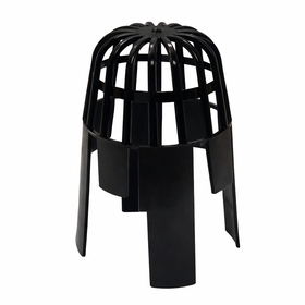 Black Balloon Gutter Outlet Guard Leaf & Debris Protector