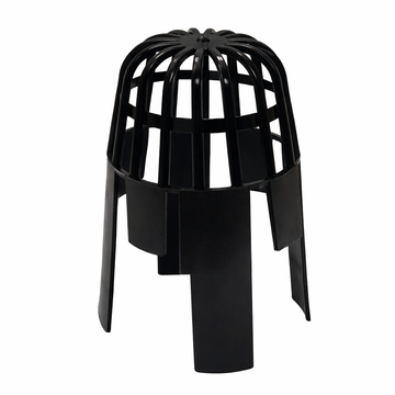 Black Balloon Gutter Outlet Guard Leaf & Debris Protector