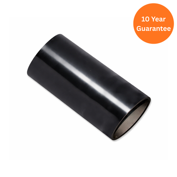 Black Round Downpipe 5.5m uPVC Rainwater Drainage Pipe