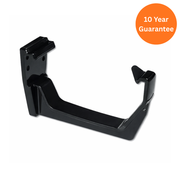 Black Square Gutter Fascia Bracket uPVC Gutter Support Clip