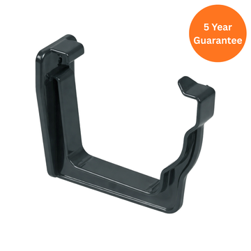 Anthracite Grey Ogee Gutter Fascia Bracket uPVC Gutter Support Clip
